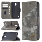 Custodia in pelle sintetica a vibrazione orizzontale con trama in coccodrillo abbinata con portafoglio, supporto e slot per carte, For Nokia 1.3, For Sony Xperia L4