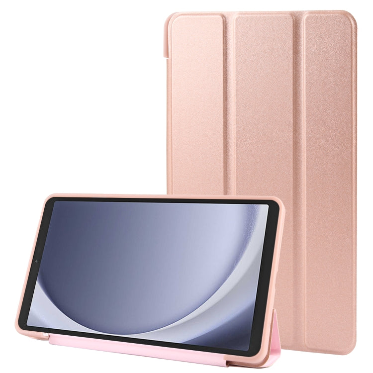 Custodia per tablet in pelle TPU con ribaltamento orizzontale con supporto ripiegabile, For Samsung Galaxy Tab A11+ / A9+, For Samsung Galaxy Tab A11 / A9