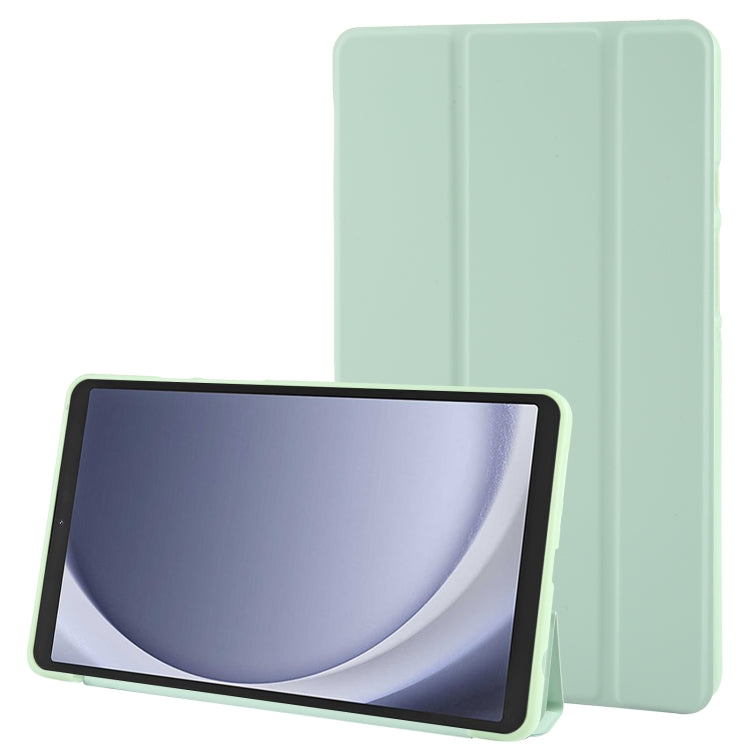 Custodia per tablet in pelle TPU con ribaltamento orizzontale con supporto ripiegabile, For Samsung Galaxy Tab A11+ / A9+, For Samsung Galaxy Tab A11 / A9