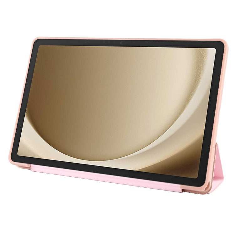 Custodia per tablet in pelle TPU con ribaltamento orizzontale con supporto ripiegabile, For Samsung Galaxy Tab A11+ / A9+, For Samsung Galaxy Tab A11 / A9