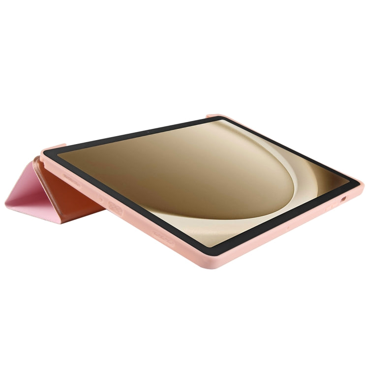 Custodia per tablet in pelle TPU con ribaltamento orizzontale con supporto ripiegabile, For Samsung Galaxy Tab A11+ / A9+, For Samsung Galaxy Tab A11 / A9