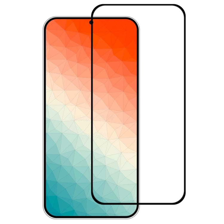 Pellicola in vetro temperato con schermo a colla completa, supporta lo sblocco delle impronte digitali, For Samsung Galaxy S26+ 5G, For Samsung Galaxy S26 Edge 5G, For Samsung Galaxy S26 Ultra 5G, For Samsung Galaxy S26 5G, For Samsung Galaxy S25 Edge ...