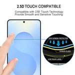 Pellicola in vetro temperato con schermo a colla completa, supporta lo sblocco delle impronte digitali, For Samsung Galaxy S26+ 5G, For Samsung Galaxy S26 Edge 5G, For Samsung Galaxy S26 Ultra 5G, For Samsung Galaxy S26 5G, For Samsung Galaxy S25 Edge ...