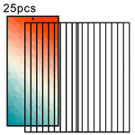 Pellicola in vetro temperato con schermo a colla completa da 25 pezzi, supporta lo sblocco delle impronte digitali, For Samsung Galaxy S26+ 5G, For Samsung Galaxy S26 Edge 5G, For Samsung Galaxy S26 Ultra 5G, For Samsung Galaxy S26 5G                  ...