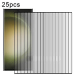 Pellicola in vetro temperato con schermo a colla completa da 25 pezzi, supporta lo sblocco delle impronte digitali, For Samsung Galaxy S26+ 5G, For Samsung Galaxy S26 Edge 5G, For Samsung Galaxy S26 Ultra 5G, For Samsung Galaxy S26 5G                  ...