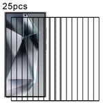 Pellicola in vetro temperato con schermo a colla completa da 25 pezzi, supporta lo sblocco delle impronte digitali, For Samsung Galaxy S26+ 5G, For Samsung Galaxy S26 Edge 5G, For Samsung Galaxy S26 Ultra 5G, For Samsung Galaxy S26 5G                  ...