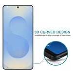 Pellicola in vetro temperato anti-peeping a copertura totale, supporta lo sblocco delle impronte digitali, For Samsung Galaxy S26+ 5G, For Samsung Galaxy S26 Edge 5G, For Samsung Galaxy S26 Ultra 5G, For Samsung Galaxy S26 5G                           ...