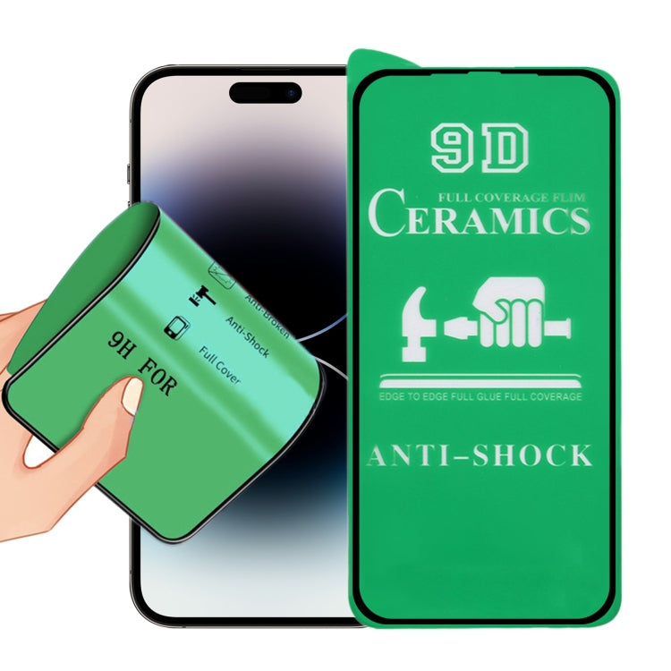 Pellicola ceramica 9D per iPhone 14 Pro e 14 Pro Max
