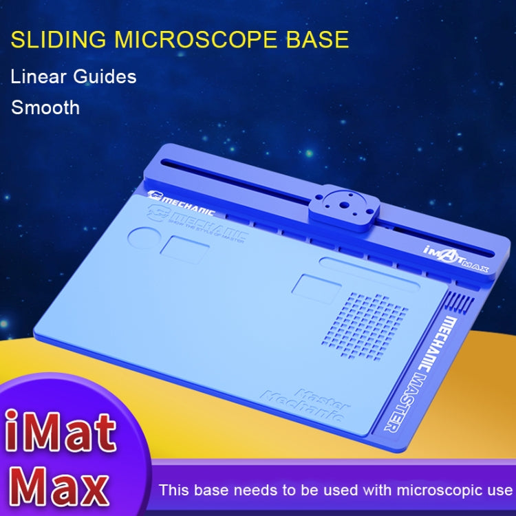 Aluminum Alloy Sliding Base for imat Max-air Mechanical Microscope