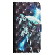 Custodia portafoglio flip TPU e pelle per Samsung Galaxy A6 (2018