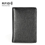 KB156 RFID antimagnetico porta carte da uomo in pelle