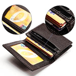 KB156 RFID antimagnetico porta carte da uomo in pelle