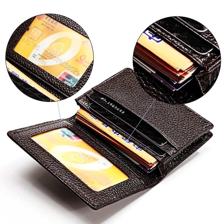 KB156 RFID antimagnetico porta carte da uomo in pelle