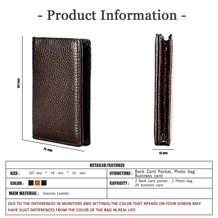 KB156 RFID antimagnetico porta carte da uomo in pelle