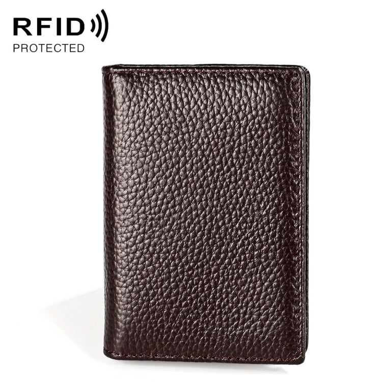 KB156 RFID antimagnetico porta carte da uomo in pelle