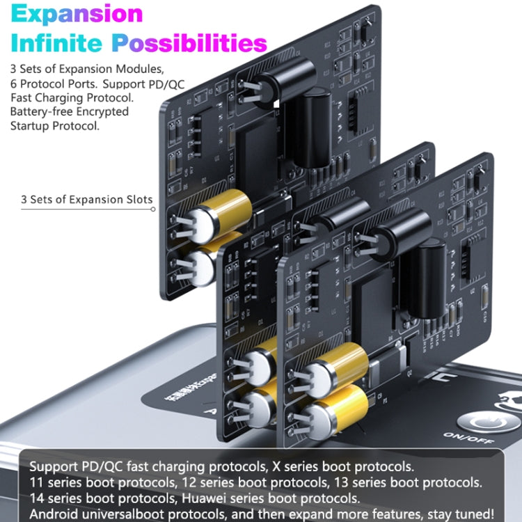 Mechanic Thor Power Intelligent Regulated DC Diagnostic Power Supply with Expansion Interface, US, EU