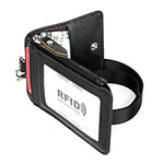 KB172 Portacarte in pelle RFID antimagnetico Portadocumenti per certificato di lavoro d'ufficio, KB172
