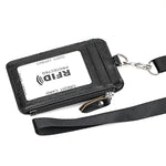 KB172 Portacarte in pelle RFID antimagnetico Portadocumenti per certificato di lavoro d'ufficio, KB172