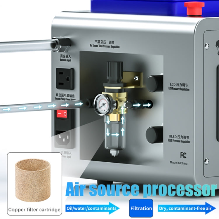 Meccanico GAN-01 FENIX Macchina integrata antischiuma per laminazione a temperatura costante da 8 pollici 320W, Mechanic GAN-01, US Plug, Mechanic GAN-01, EU Plug