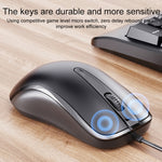 Set tastiera mouse cablato con porta USB AULA AC106, AC106