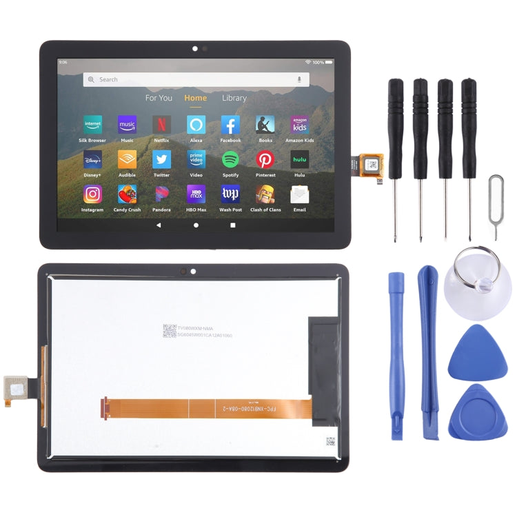 LCD Screen Digitizer Full Assembly, For Amazon Kindle Fire HD 10 2023, For Amazon Fire HD 8 2022, For Amazon Kindle Fire 7 2022