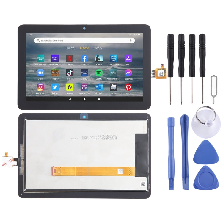 LCD Screen Digitizer Full Assembly, For Amazon Kindle Fire HD 10 2023, For Amazon Fire HD 8 2022, For Amazon Kindle Fire 7 2022