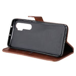 Custodia portafoglio in pelle con cerniera per Xiaomi Redmi Note