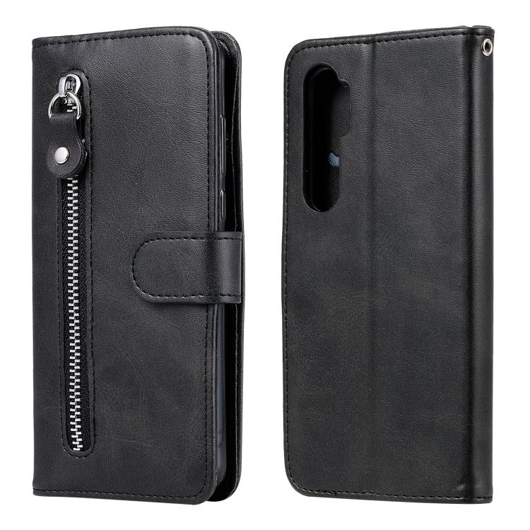 Custodia portafoglio in pelle con cerniera per Xiaomi Redmi Note