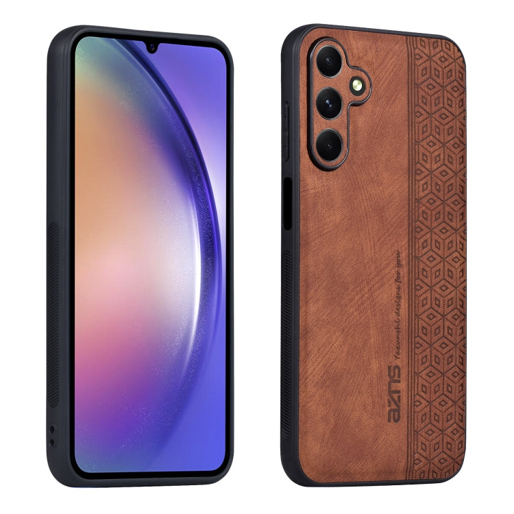 Custodia per telefono AZNS con sensazione di pelle in rilievo 3D, For Samsung Galaxy A15, For Samsung Galaxy A05s