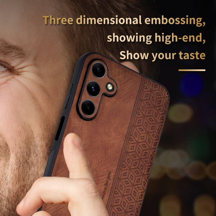 Custodia per telefono AZNS con sensazione di pelle in rilievo 3D, For Samsung Galaxy A15, For Samsung Galaxy A05s