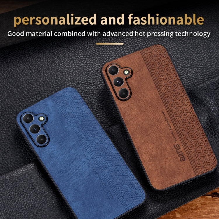 Custodia per telefono AZNS con sensazione di pelle in rilievo 3D, For Samsung Galaxy A15, For Samsung Galaxy A05s