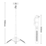 Yesido SF13 Treppiede selfie Bluetooth esteso 158 cm