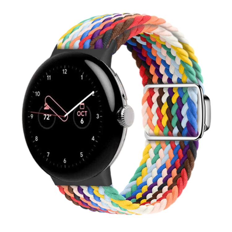Cinturino per orologio con fibbia magnetica in nylon, For Google Pixel Watch 4 / 3 / 2 / 1 41mm