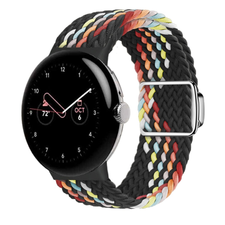 Cinturino per orologio con fibbia magnetica in nylon, For Google Pixel Watch 4 / 3 / 2 / 1 41mm