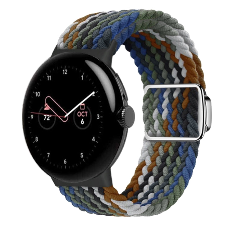 Cinturino per orologio con fibbia magnetica in nylon, For Google Pixel Watch 4 / 3 / 2 / 1 41mm