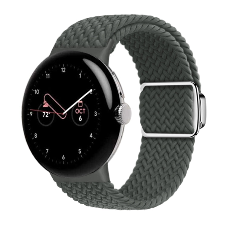Cinturino per orologio con fibbia magnetica in nylon, For Google Pixel Watch 4 / 3 / 2 / 1 41mm