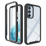 Custodia per telefono in TPU trasparente antiurto in tinta unita con cielo stellato, For Samsung Galaxy A54 5G