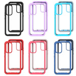 Custodia per telefono in TPU trasparente antiurto in tinta unita con cielo stellato, For Samsung Galaxy A54 5G