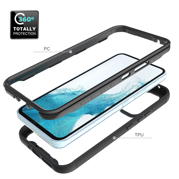 Custodia per telefono in TPU trasparente antiurto in tinta unita con cielo stellato, For Samsung Galaxy A54 5G