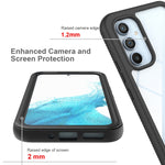 Custodia per telefono in TPU trasparente antiurto in tinta unita con cielo stellato, For Samsung Galaxy A54 5G