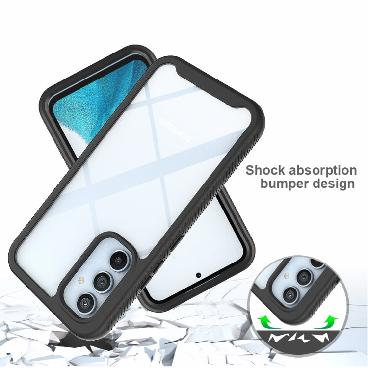 Custodia per telefono in TPU trasparente antiurto in tinta unita con cielo stellato, For Samsung Galaxy A54 5G