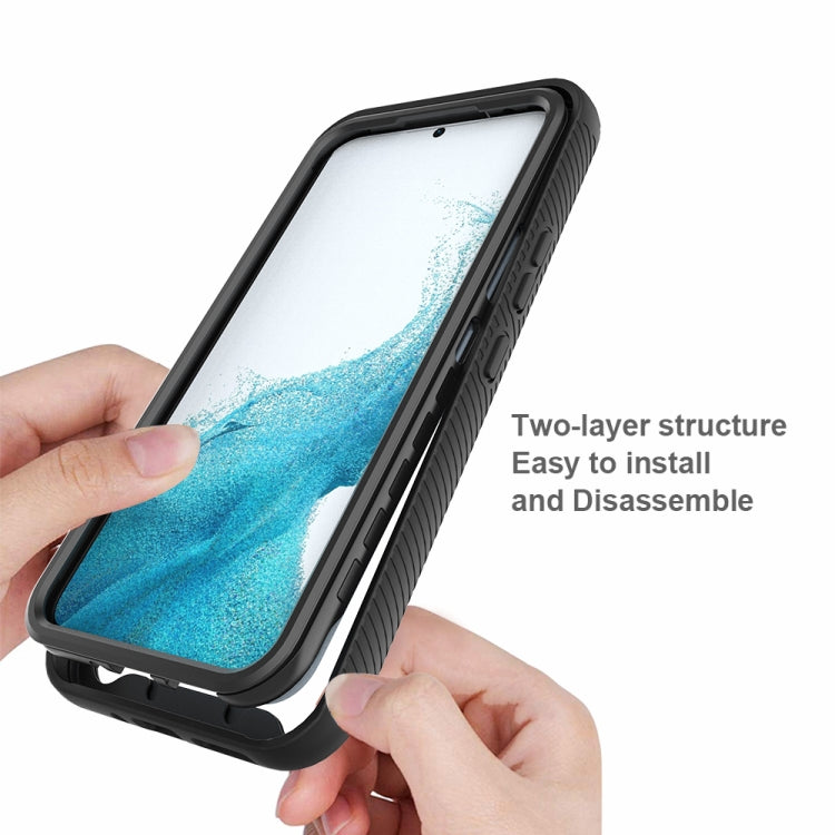 Custodia per telefono in TPU trasparente antiurto in tinta unita con cielo stellato, For Samsung Galaxy A54 5G
