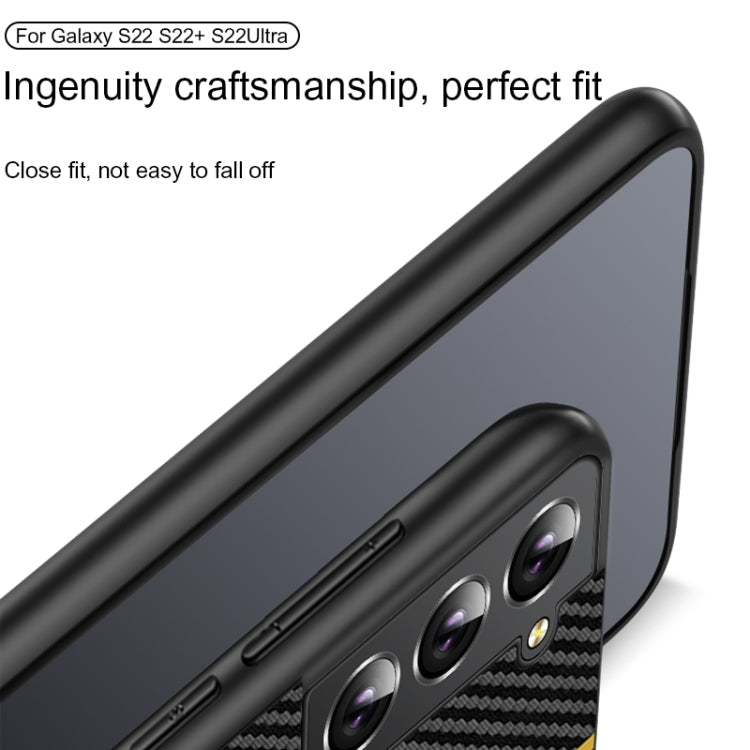 Custodia per telefono con giuntura ultrasottile in fibra di carbonio, For Samsung Galaxy S24 Ultra 5G, For Samsung Galaxy S24+ 5G, For Samsung Galaxy S24 5G