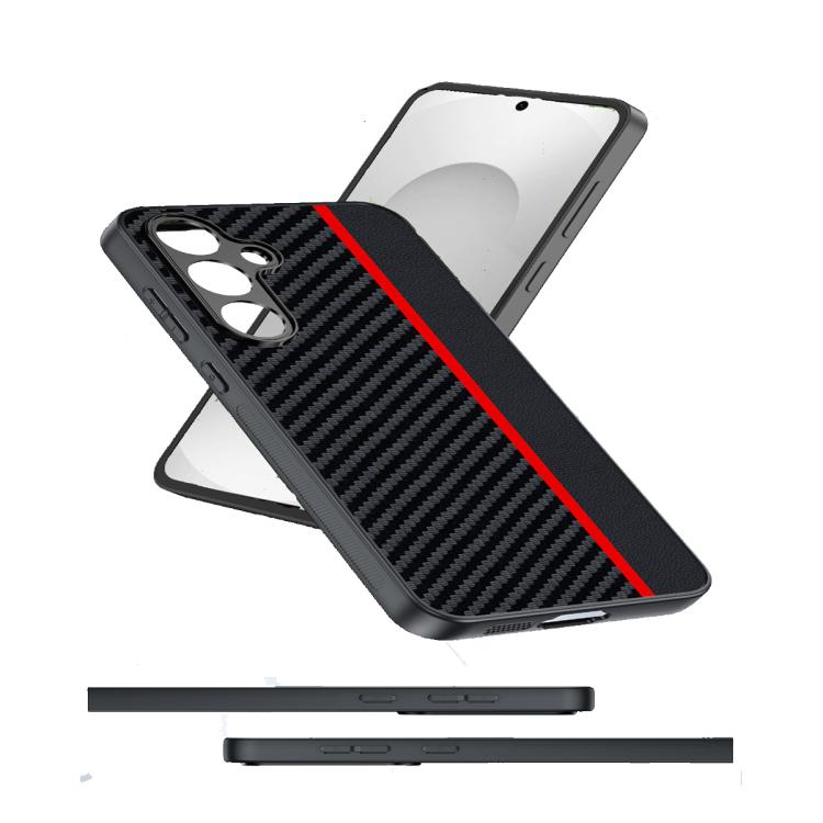 Custodia per telefono con giuntura ultrasottile in fibra di carbonio, For Samsung Galaxy S26+ 5G, For Samsung Galaxy S26 Ultra 5G, For Samsung Galaxy S26 5G, For Samsung Galaxy S25 FE 5G, For Samsung Galaxy S25 5G, For Samsung Galaxy S25+ 5G           ...