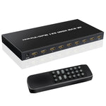 Switch KVM splitter schermo HDMI a 8 vie NK-E80 4K 30Hz 8 ingressi 1 uscita, EU Plug, US Plug, UK Plug, AU Plug