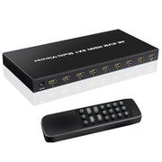 Switch KVM splitter schermo HDMI a 8 vie NK-E80 4K 30Hz 8 ingressi 1 uscita, EU Plug, US Plug, UK Plug, AU Plug