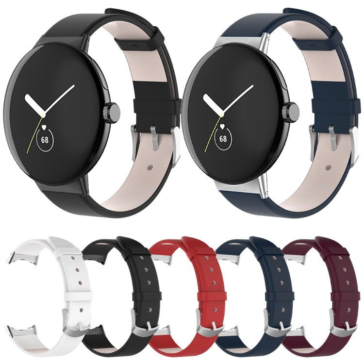 Cinturino in pelle, For Google Pixel Watch 4 / 3 / 2 / 1 41mm