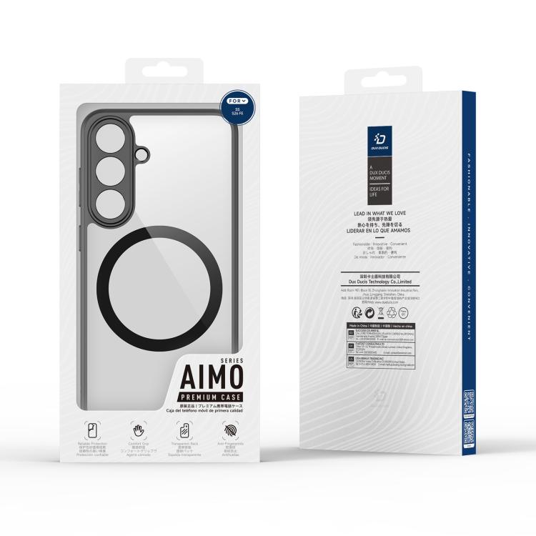 Custodia per telefono DUX DUCIS Aimo Mag Series TPU + PC MagSafe Frosted Feel, For Galaxy S26 FE 5G, For Samsung Galaxy S26+ 5G, For Samsung Galaxy S26 Ultra 5G, For Samsung Galaxy S26 5G, For Samsung Galaxy S25 FE 5G, For Samsung Galaxy S24 FE 5G     ...