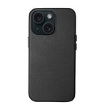 Custodia per telefono con cover posteriore in PU con grana di agnello, For iPhone 15