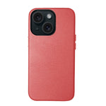 Custodia per telefono con cover posteriore in PU con grana di agnello, For iPhone 15